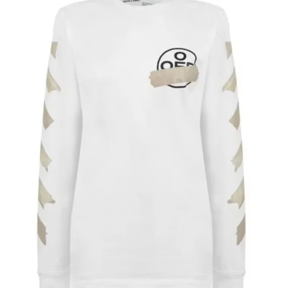 NWT MEN'S OFF-WHITE TAPE ARROWS T-SHIRT - Picture 13 of 13